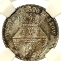 Wolne Miasto Kraków, 1 złoty 1835, Wiedeń. NGC MS63