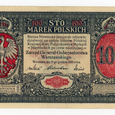 GG, 100 mkp 1916 Generał