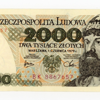 PRL, 2000 złotych 1979 BK