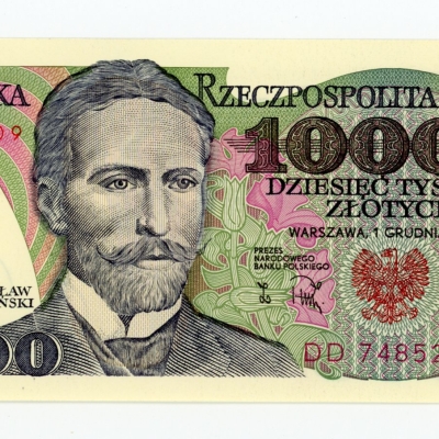 PRL, 10.000 złotych 1988 DD