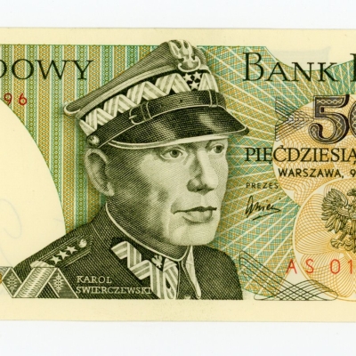 PRL, 50 złotych 1975 AS. Rzadkie (L6)