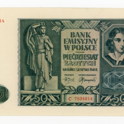 GG, 50 złotych 1941 C