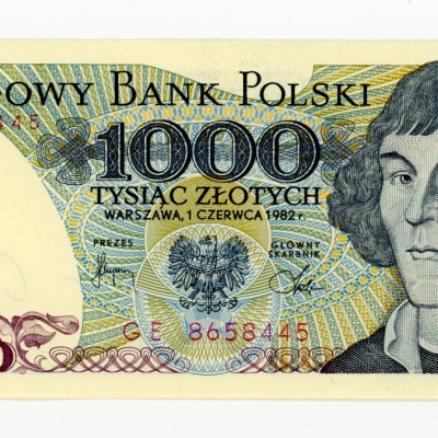 PRL, 1000 złotych 1982 GE