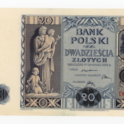 II RP, 20 złotych 1936 CW