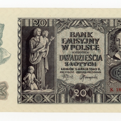 GG, 20 złotych 1940 K