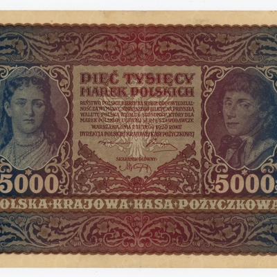 II RP, 5.000 mpk 1920 II Serja W