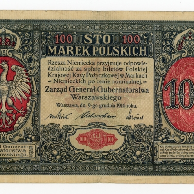GG, 100 mkp 1916 Generał