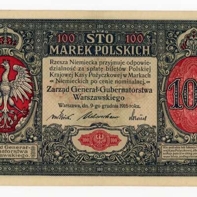 GG, 100 mkp 1916 Generał