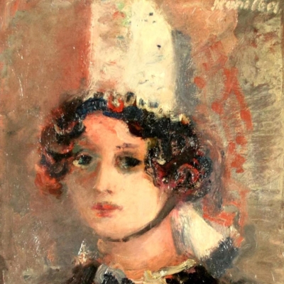 Rajmund Kanelba (Kanelbaum) (1897 Warszawa - 1960 Londyn), Bretonka ok. 1930 r.