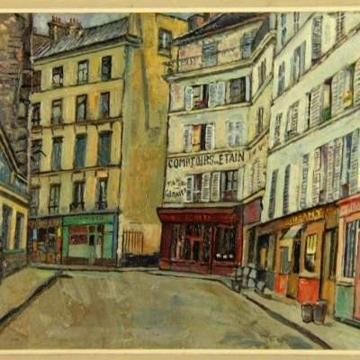 Nathan Grunsweigh (1883 Kraków - 1956 Paryż), Ulica