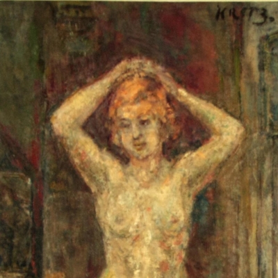 Leopold Kretz (1907 Lwów - 1990 Paryż), Akt stojący