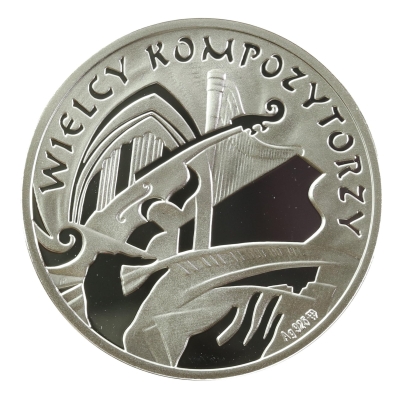 Medal Wielcy Kompozytorzy Ludvig van Betthoven. Mennica