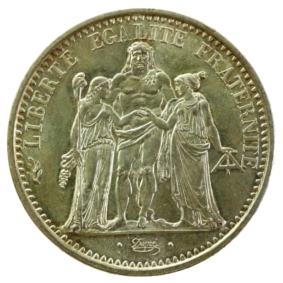 Francja, V Republika, 10 franków 1967