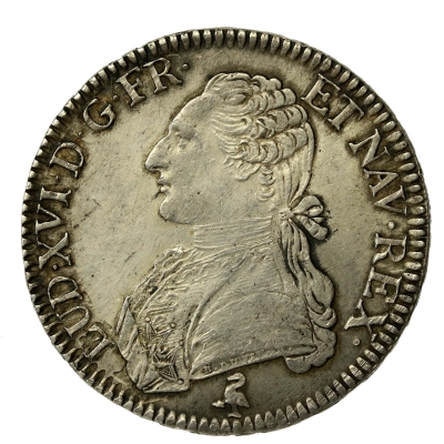 Francja, Ludwik XVI, 1 Ecu 1790 A, Paryż