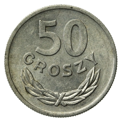 PRL, 50 groszy 1968