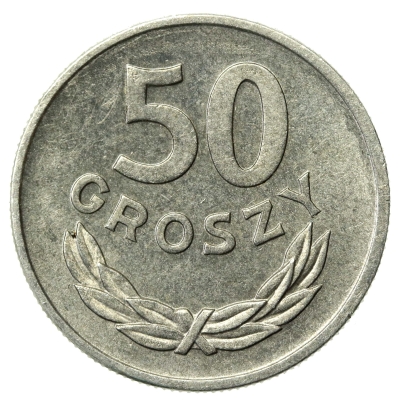 PRL, 50 groszy 1957