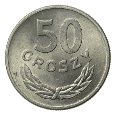 PRL, 50 groszy 1965