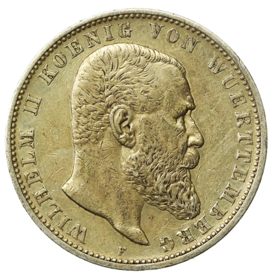 Niemcy, Wirtembergia, 5 marek 1903