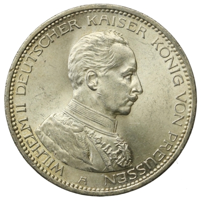 Niemcy, Prusy, Wilhelm II, 5 marek 1913