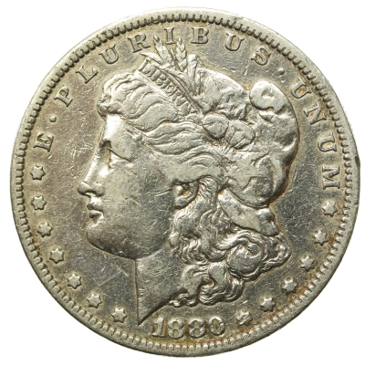 USA, 1 dolar 1880, Morgan, Filadelfia