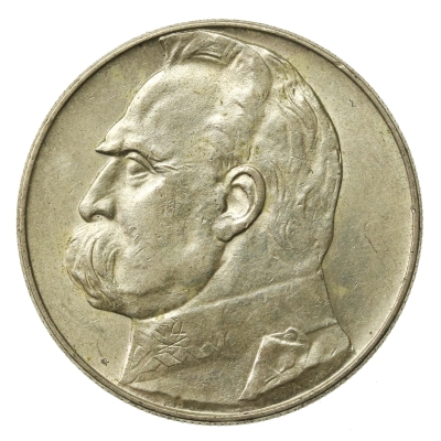 II RP, 10 złotych 1937 Piłsudski