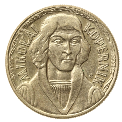 PRL, 10 złotych 1967, Mikołaj Kopernik