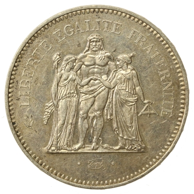 Francja, V Republika, 50 franków 1974