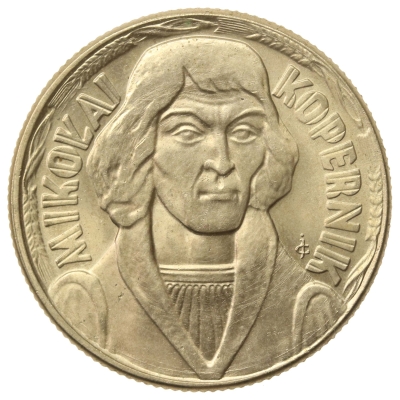 PRL, 10 złotych 1965, Mikołaj Kopernik