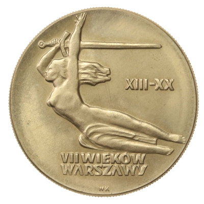 PRL, 10 złotych 1965, Warszawska Nike