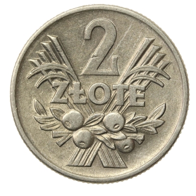 PRL, 2 złote 1958, Jagody