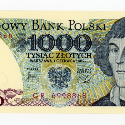 PRL, 1000 złotych 1982 GR