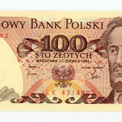 PRL, 100 złotych 1982 LK